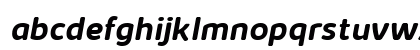 Kabrio Abarth Bold Italic Lowercase Preview