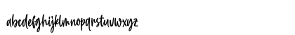 Daisy Girl Regular Lowercase Preview