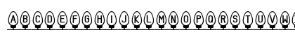Xmas Fairy Lights Regular Lowercase Preview