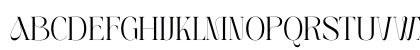 Carmela Regular Lowercase Preview