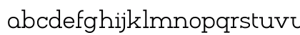 Charifa SerifLight Regular Lowercase Preview