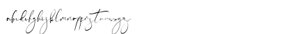 Halestond Regular Lowercase Preview