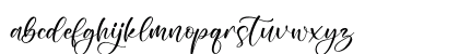 Moontila Regular Lowercase Preview