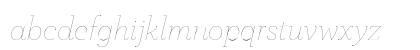 ArcherPro Hairline Italic Lowercase Preview