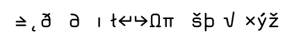 MagdaClean Expert Lowercase Preview