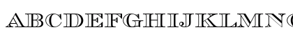 Chevalier Open DC D Regular Lowercase Preview