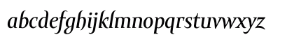 Amor Serif Text Pro Italic Preview