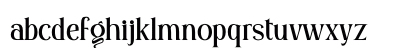 Violense Regular Lowercase Preview