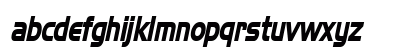 HanzelThin BoldItalic Lowercase Preview