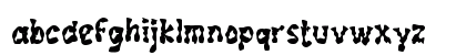 g Groovy Melts Regular Lowercase Preview