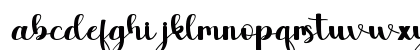 Yume Regular Lowercase Preview