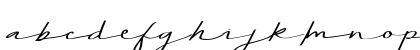 WEDNESDAY Nightdemo Italic Lowercase Preview