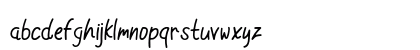 Water Seven Regular Lowercase Preview
