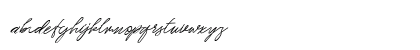 Raghen Script Regular Lowercase Preview