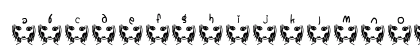 baby rock Regular Lowercase Preview