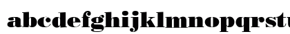 .VnBodoni Regular Lowercase Preview