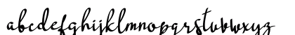 Riding Monday Regular Lowercase Preview