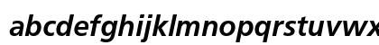 CartoGothic Std Bold Italic Lowercase Preview