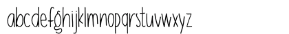 Zion Regular Lowercase Preview