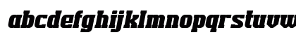 TEKROT Slab Slant Regular Lowercase Preview