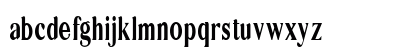 EXTRA Serif Regular Lowercase Preview