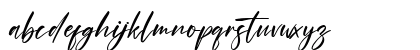 Hirarki Signature Regular Lowercase Preview