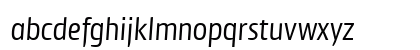 DioneItalic Regular Lowercase Preview
