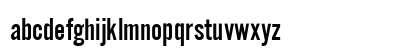 Alternate Gothic No2 D Regular Lowercase Preview