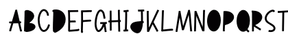 SWEET MARKER Regular Lowercase Preview