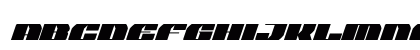 Joy Shark Semi-Condensed Italic Semi-Condensed Italic Lowercase Preview