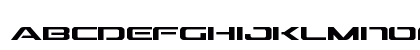 Outrider Semi-Condensed Lowercase Preview