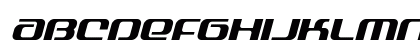 Yeoman Jack Italic Regular Lowercase Preview