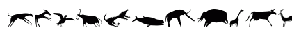 P22Petroglyphs African Lowercase Preview