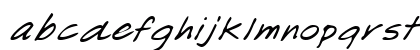 KingsHand Regular Lowercase Preview