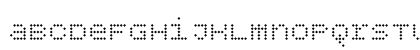 BPdotsUnicaseDiamond Regular Lowercase Preview