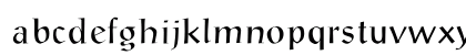 ￿￿<￿￿￿4 Regular Lowercase Preview