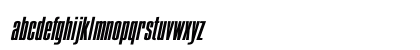 Condens Bold Italic Lowercase Preview