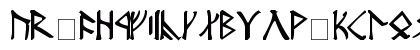 Angerthas Runes Regular Preview