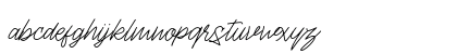 Theandous Free For Personal Use Regular Lowercase Preview