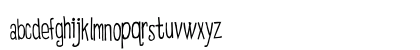 Eatpoo Skinny Lowercase Preview