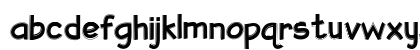Artescratch Regular Lowercase Preview