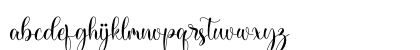 Kamiley Regular Lowercase Preview