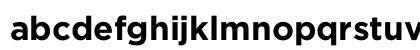 Gotham Bold Lowercase Preview