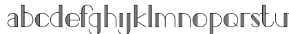Pacitan Papat Demo Regular Lowercase Preview