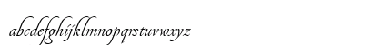 Pirouette LT Std Text Regular Lowercase Preview