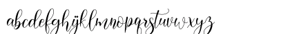 Harelia Regular Lowercase Preview