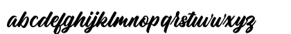 Culington Regular Lowercase Preview