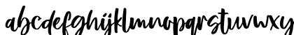 Rosemerry Regular Lowercase Preview