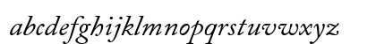 Adobe Caslon Pro Italic Preview