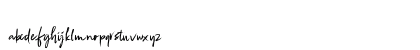 Zignature Regular Lowercase Preview